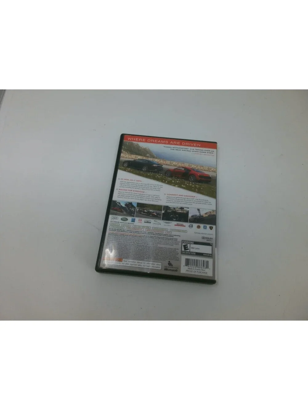 Forza Motorsport 3 Xbox 360 Game